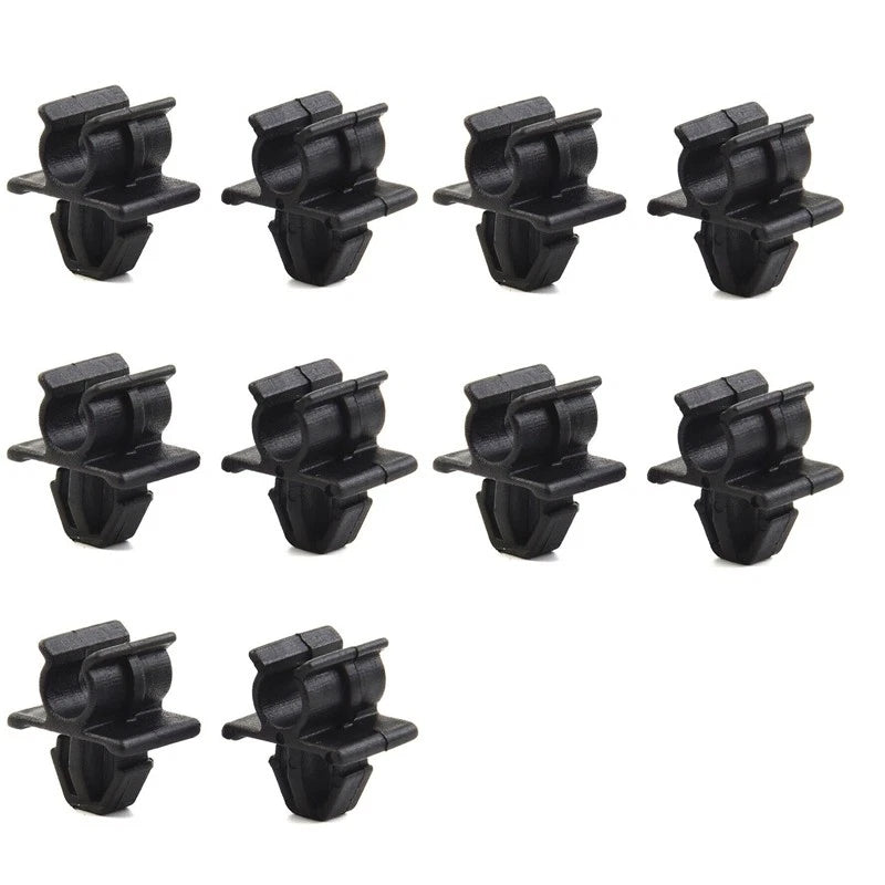 10 x Bonnet Rod Support Holder Clips for Nissan (Fits Various Models)