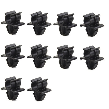 10 x Bonnet Rod Support Holder Clips for Nissan (Fits Various Models)
