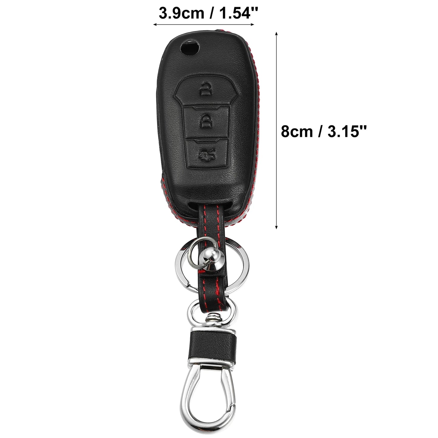 3 x Button Auto Remote Key Fob Case Cover for Ford (No Year Specified)