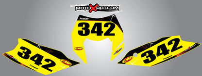 Barbed Style Stickers for KTM EXC (2014-2016)