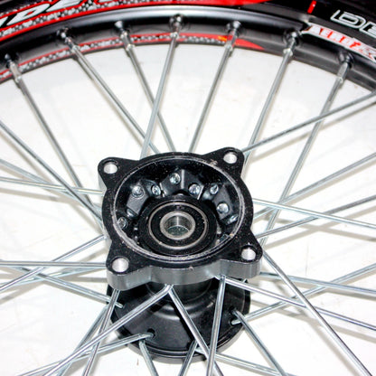 12mm Axle Front Wheel Rim Tire for PIT PRO Dirt Bike (70-100, 17)