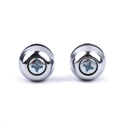 Window Pivot Stud Nut Chrome 2PC Fits Toyota Hilux Vigo 2D Space Cab 2005-15 D05