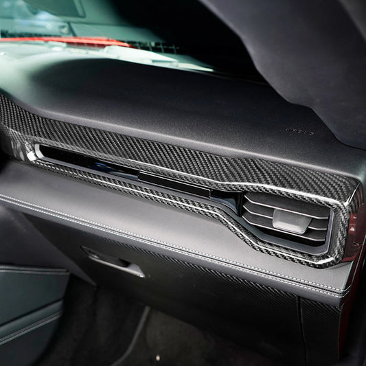 1pc Front Dashboard Cover Trim for Ford Mustang (2024)