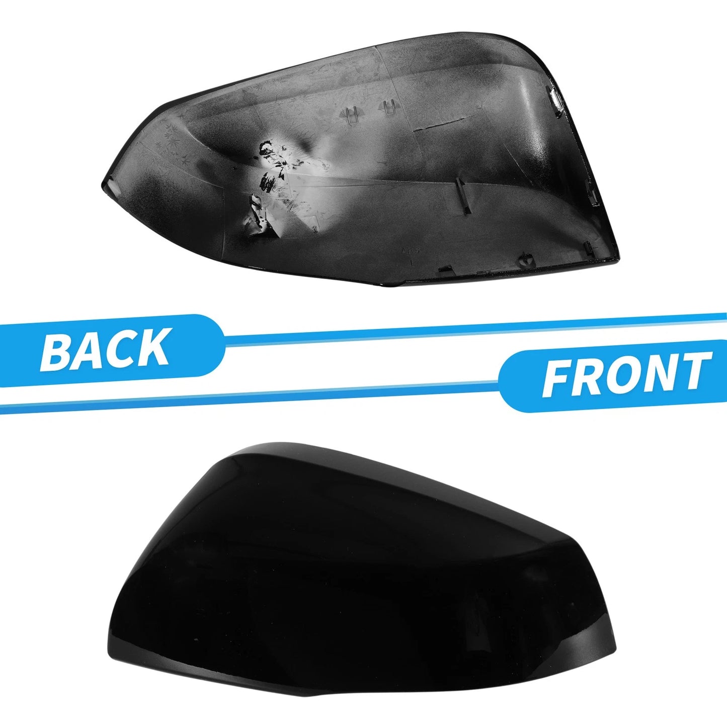 Left Car Mirror Cover for Toyota RAV4 2019-2025, Replacement Cap