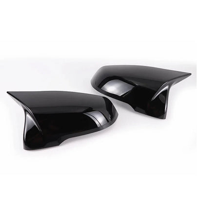 M Style Mirror Cap Covers for 2020-2024 Toyota GR Supra A90 Glossy Black