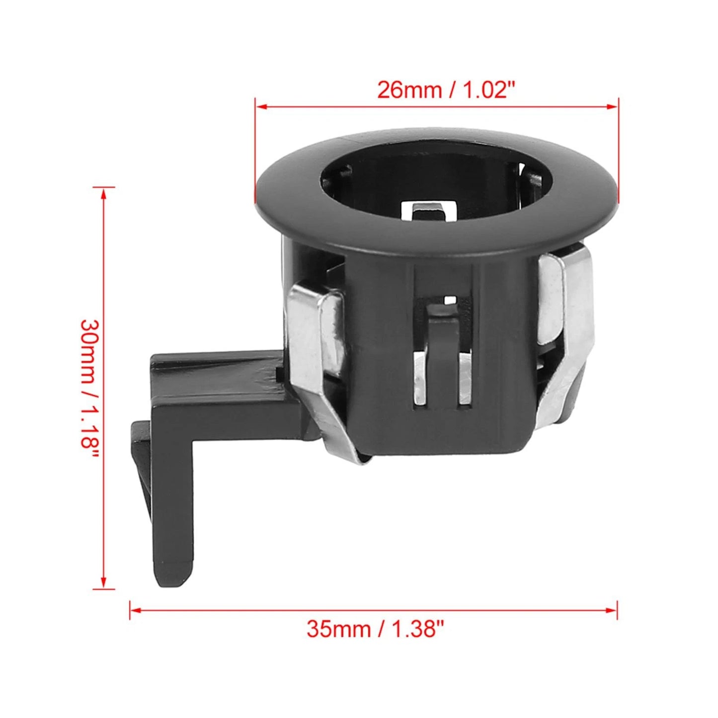 4 x PDC Parking Sensor Retainer Holders for Toyota Tundra (2007-2021)
