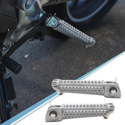 Pair 7mm Aluminium Alloy Footrest Footpeg for Motorcycle