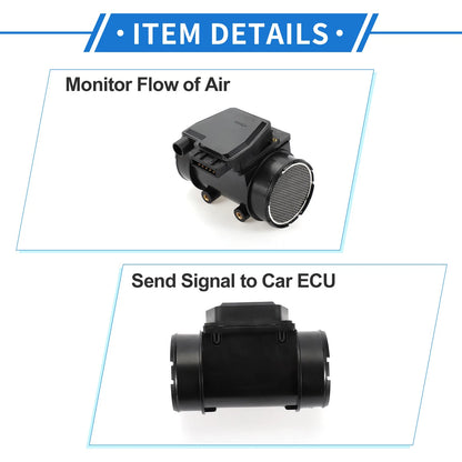 Mass Air Flow Sensor for Mazda B2600 B2600i MPV 2.6L (1991-1994)
