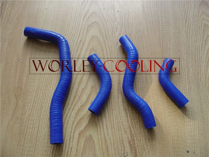 Aluminum Radiator & Blue Hose for Honda CRF450X (2005-2016)