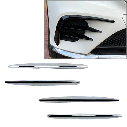 Front Fog Lamp Light Strip Trim for Mercedes Benz GLC Class (2016-2019)