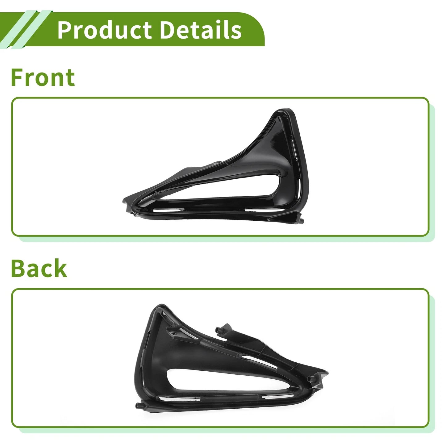 Front Left Fog Light Grill for Toyota Corolla (2017-2018)