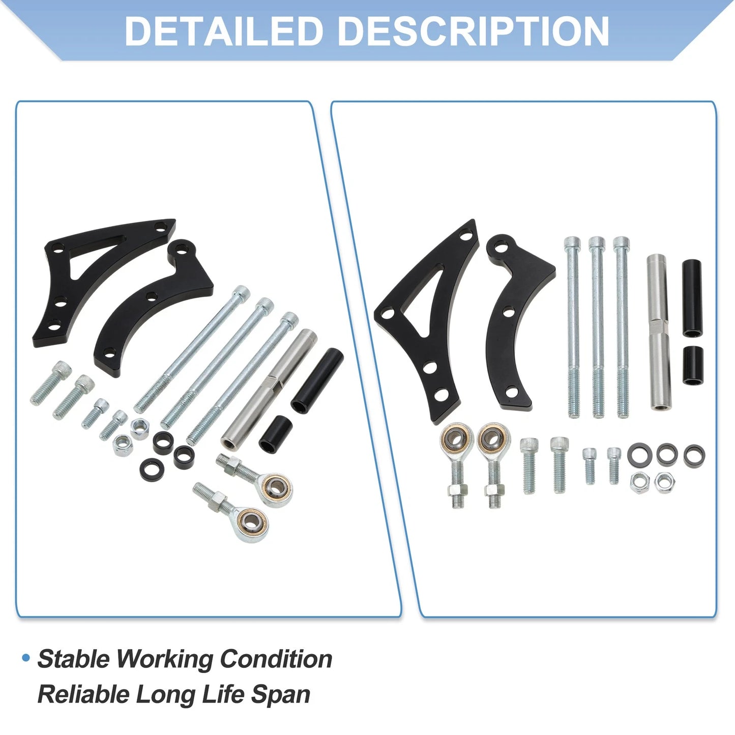 Alternator Bracket Kit for Small Block 318 340 360 Chrysler Dodge