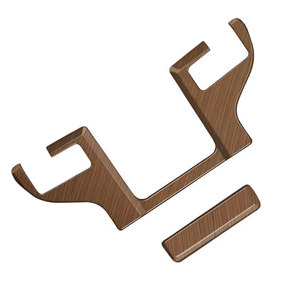 Wood Grain Center Console Button Cover Trim for Grand Highlander (2024)