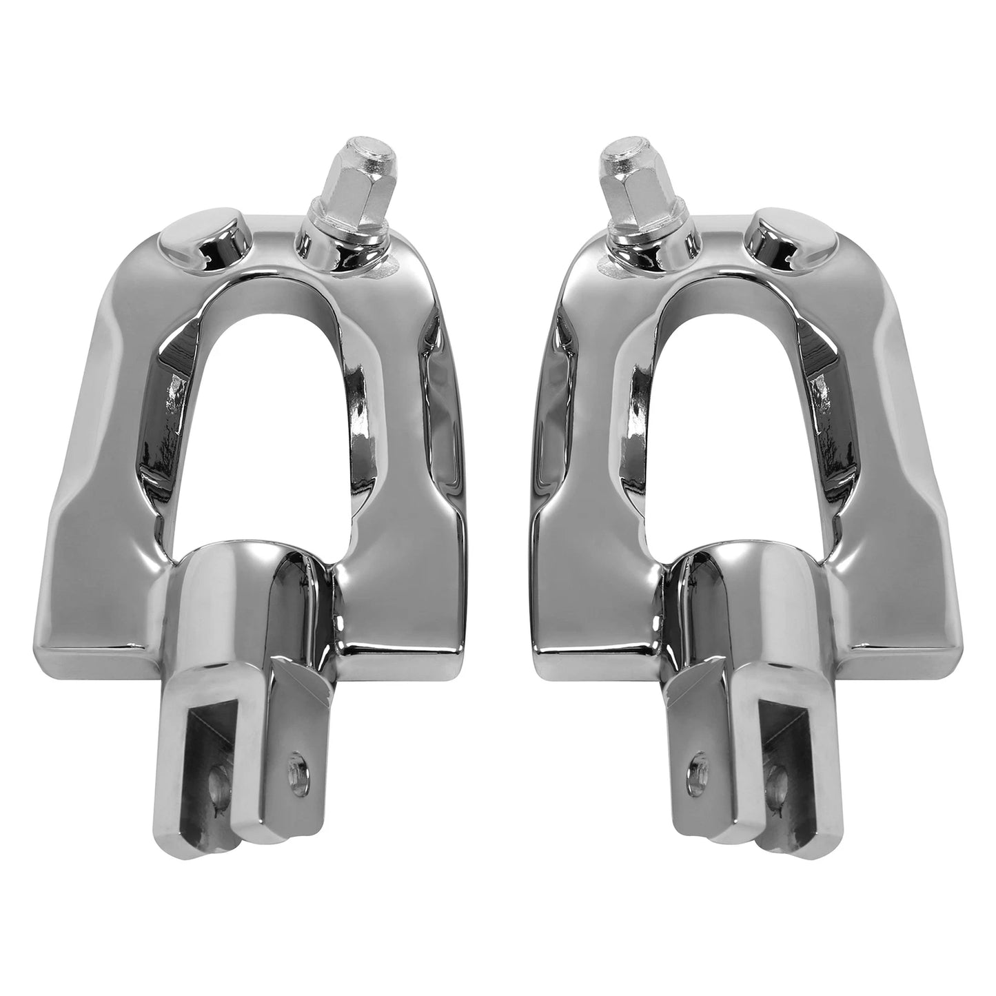 Chrome Foot Peg Footrest for Harley Softail Fat Boy Low Rider (2018-2025)
