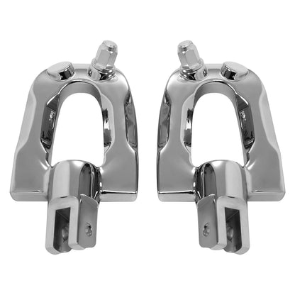 Chrome Foot Peg Footrest for Harley Softail Fat Boy Low Rider (2018-2025)