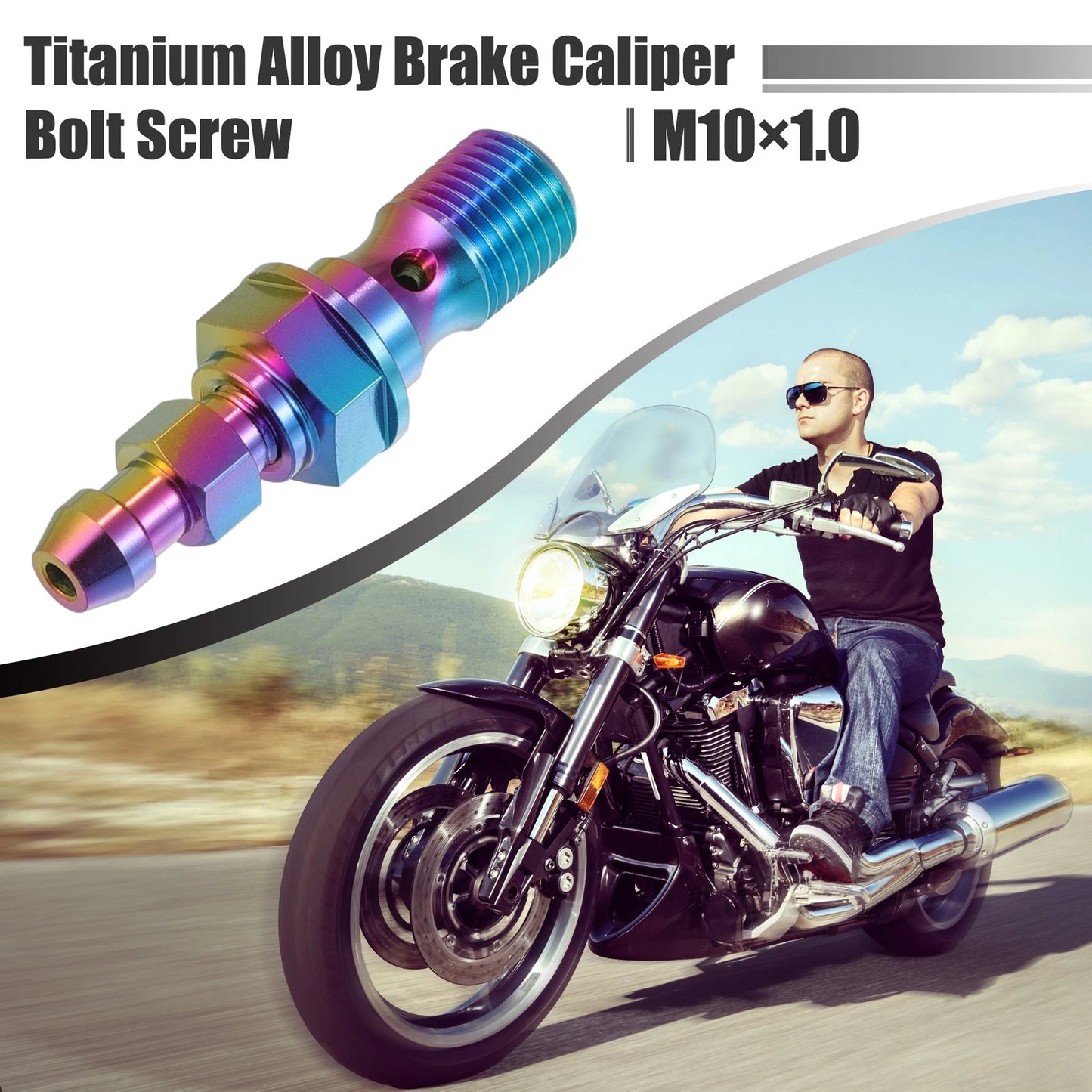Screw / M10x1.0 / Brake Master Cylinder Screw for Motorcycle