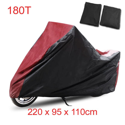 Cover / 190T / Rain Dust Motorcycle Cover Red Black UV for Motorcycle
