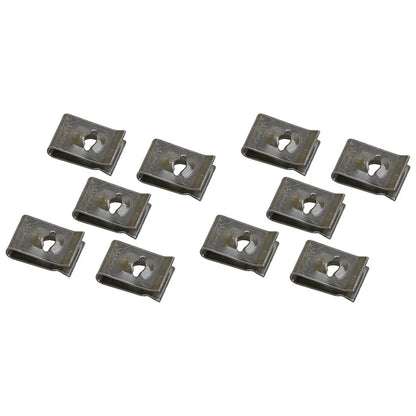 10PC U-Type Groove Clips for Car Bumper Inner Fender Wheel Retainers