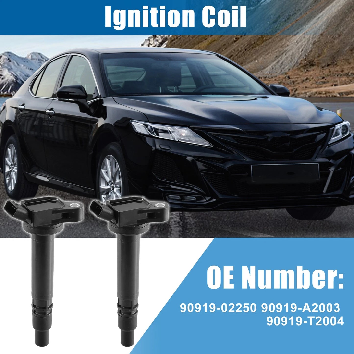 4 Pcs Ignition Coil Packs for Toyota Tundra 5.7L V8