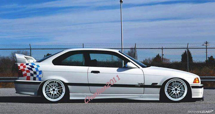 Factory Style Rear Truck Spoiler Wing for BMW E36 M3 Coupe 1992-1998