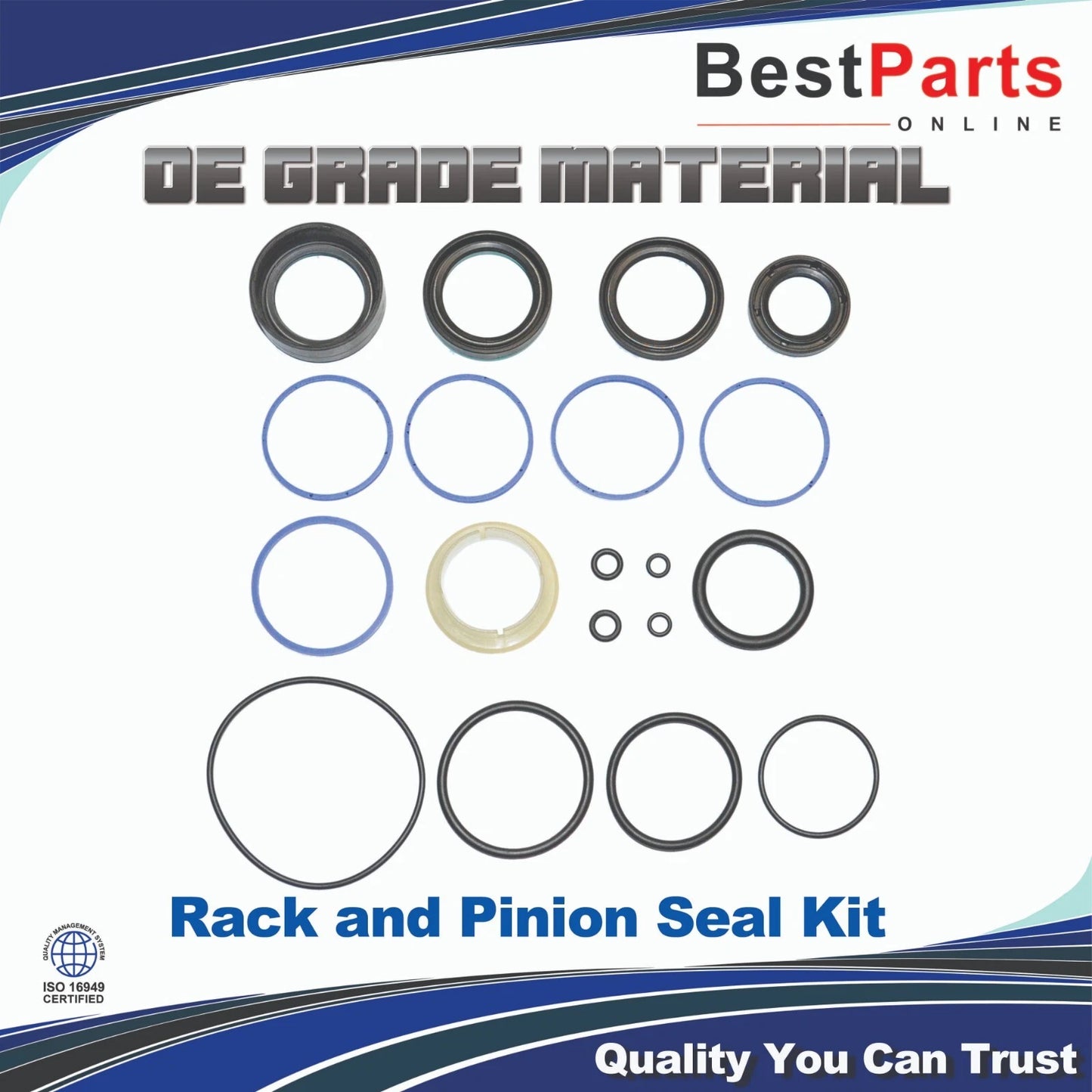 Power Steering Seal Kit 39MM Bore for Audi A4 Quattro (2001–2003)