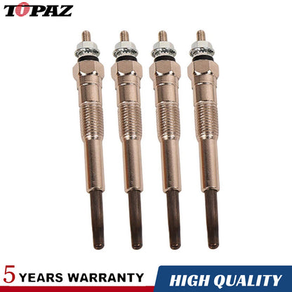 4 x Glow Plugs for Toyota Surf 4Runner Diesel 1KZTE 3.0L (1996-2002)