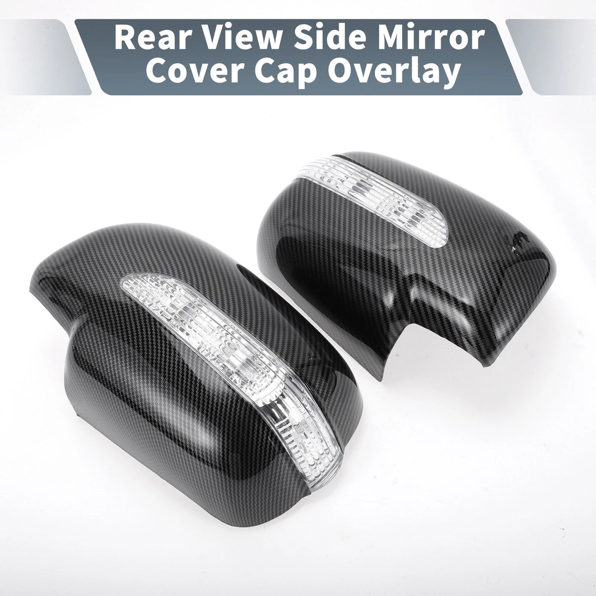 Rearview Mirror Cover Overlay Carbon Fiber for Lexus RX330 (2004-2006)