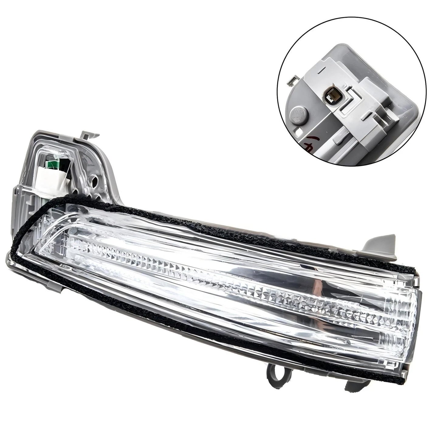 Clear Wing Mirror Blinker Turn Signal Lights for Toyota Hilux (2016–2024)