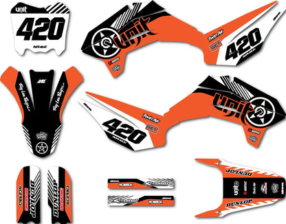 Custom Graphics Full Kit for Kayo TT 125