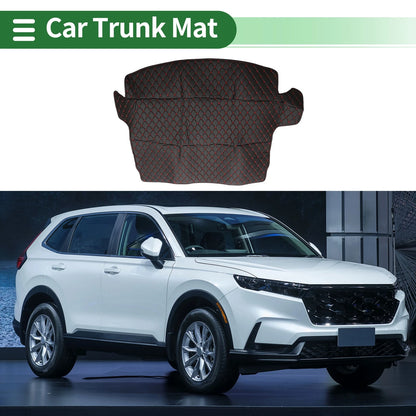 Flat Face Cargo Liner Trunk Mat for Honda CR-V Hybrid (2017-2021) Black XPE