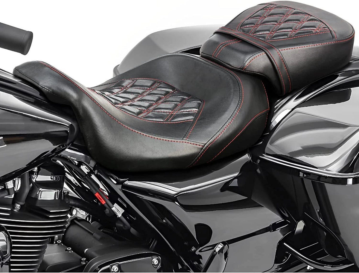 Driver Passenger Seat for Harley CVO Touring Electra Street Glide (09-22)