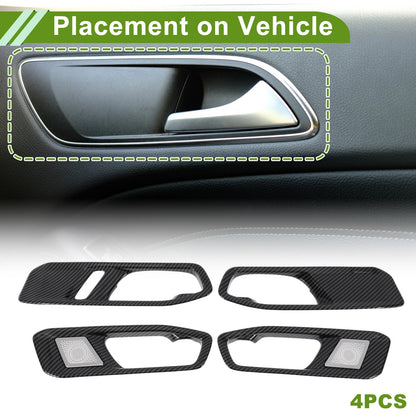 Interior Door Handle Bowl Cover Trim for Honda Accord (2023-2025) 4 x ABS