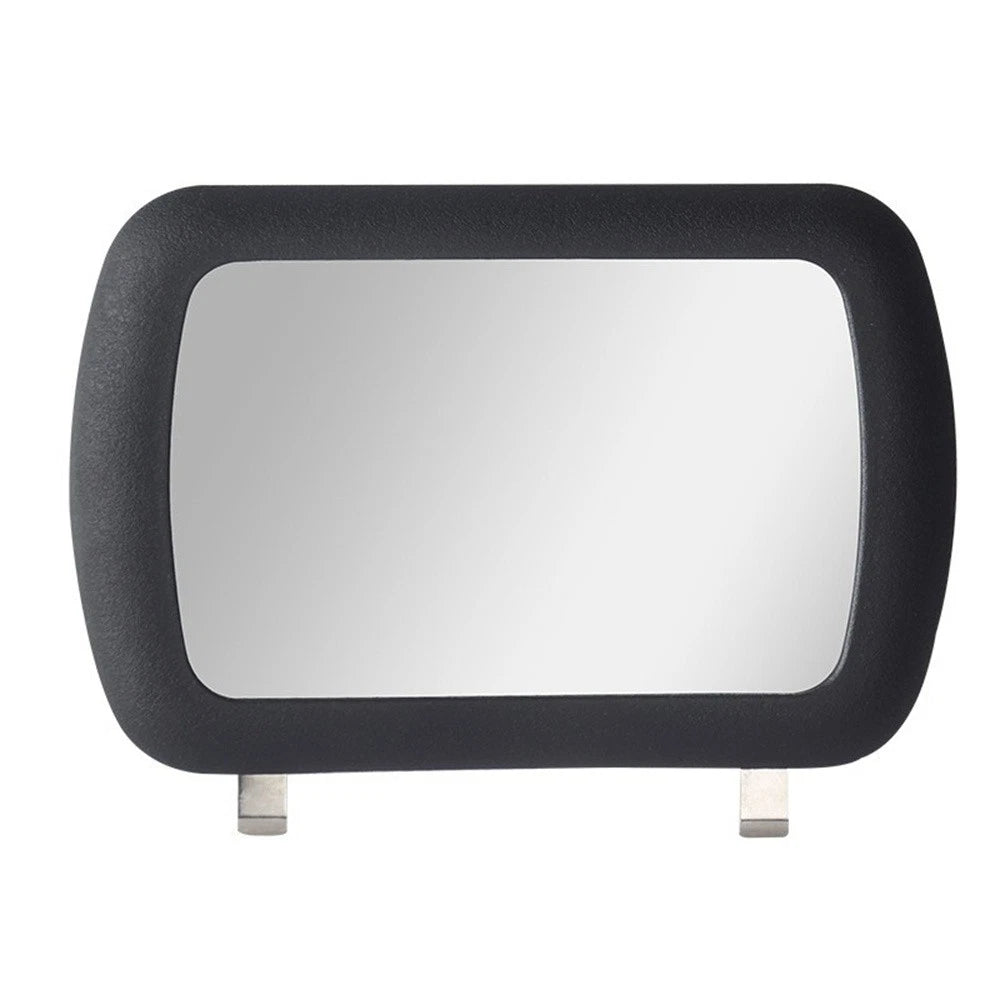 Black Clip-on Sun Visor Vanity Mirror for Car - Cosmetic Mirror x1