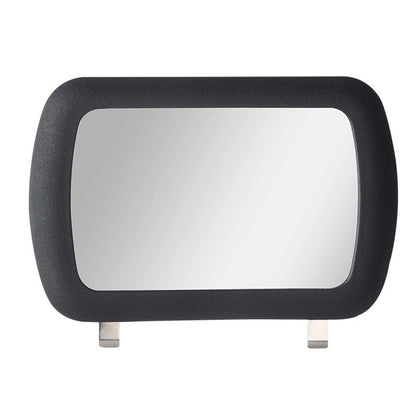 Black Clip-on Sun Visor Vanity Mirror for Car - Cosmetic Mirror x1