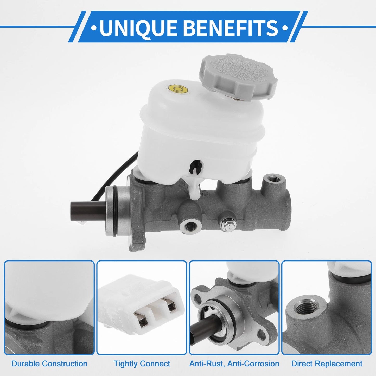 Brake Master Cylinder with Reservoir for Kia Rio (2001-2002)