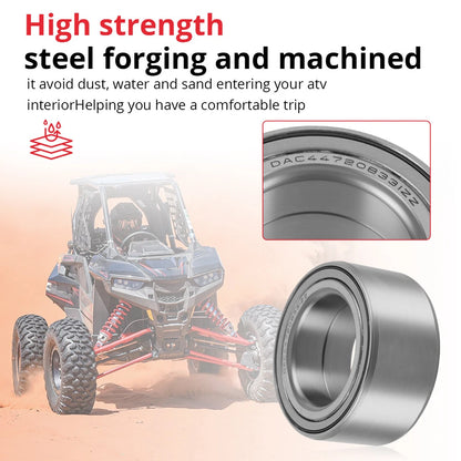 2 x Front/Rear Hubs Rotor Bearing Studs for Polaris RZR XP1000 (2014–2023)