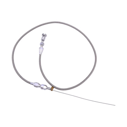 36" Adjustable Throttle Accelerator Cable for Car Stainless Steel Braided
