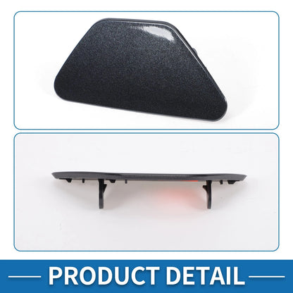 Bumper Headlight Washer Nozzle Cover Cap for BMW M5 (2013-2016) Gray