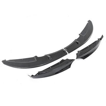 Carbon Look Front Bumper Lip Spoiler for BMW 1 Series E82 E88 (2007-2010)