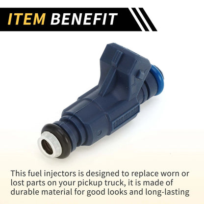 Fuel Injector Nozzle for Ford Explorer 2002-2003 - 4 Holes, Navy Blue