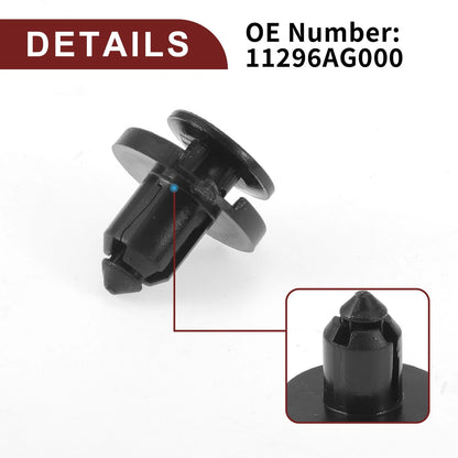 Front Fender Skirt Clip 10 x for Infiniti FX50/M35h (2009-2013)