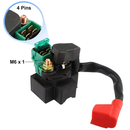 4 Pins / Starter Solenoid Relay for Yamaha YBR125 (2007–2009)