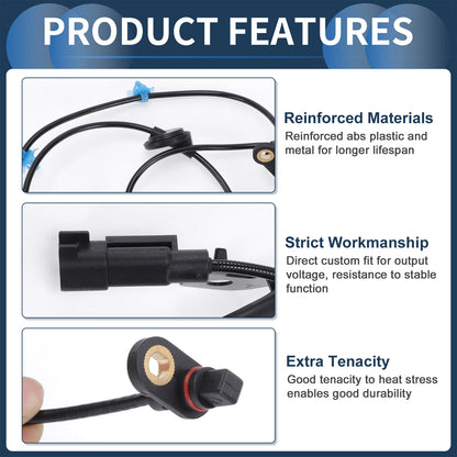 ABS Wheel Speed Sensor for Dodge Avenger Rear Left (2008-2014)