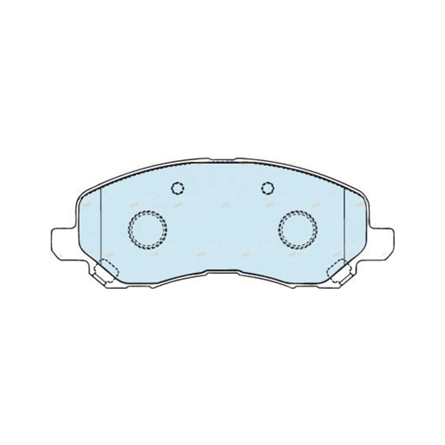 4WD Front Disc Brake Pad Set for Mitsubishi ASX (2010 - 2017)