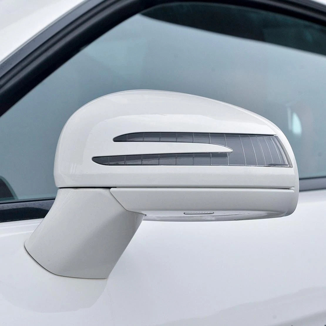 Right Mirror Cover Cap w/ Turn Light for Mercedes W204 W212 W221 (2007-2015)