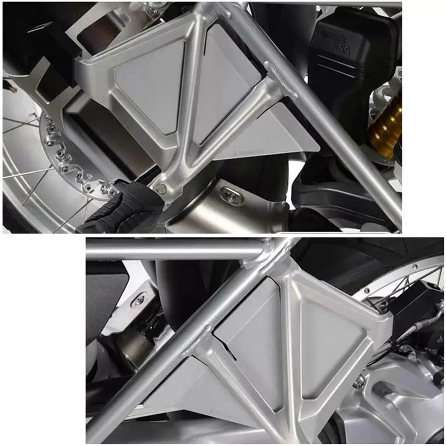 Black Rear Foot Fender Cover for BMW R1250GS Adventure (2019-2022)