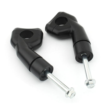 Handlebar Risers for Triumph Bobber (2017-2024) Black
