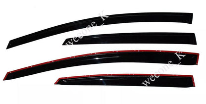 4 Door Visor Monsoons for Ford Fiesta (2008-2012)