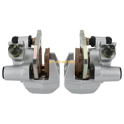 2 x Front Caliper & Pads for Yamaha Grizzly 600 660 YFM600F YFM660F