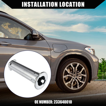 Exterior Mirror Hinge for BMW X1 E84, X3 F25, Durable Silver Tone (2009-2017)